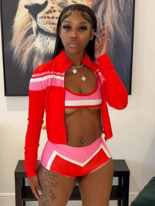 Candy Rush 3 Piece Short Set