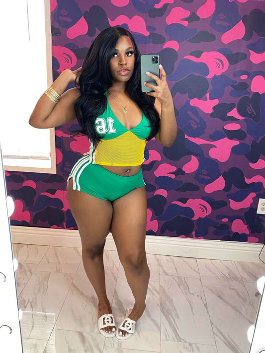 Lemon Lime Short Set